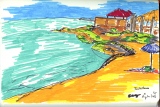 La plage au calme - Chroniques italiennes